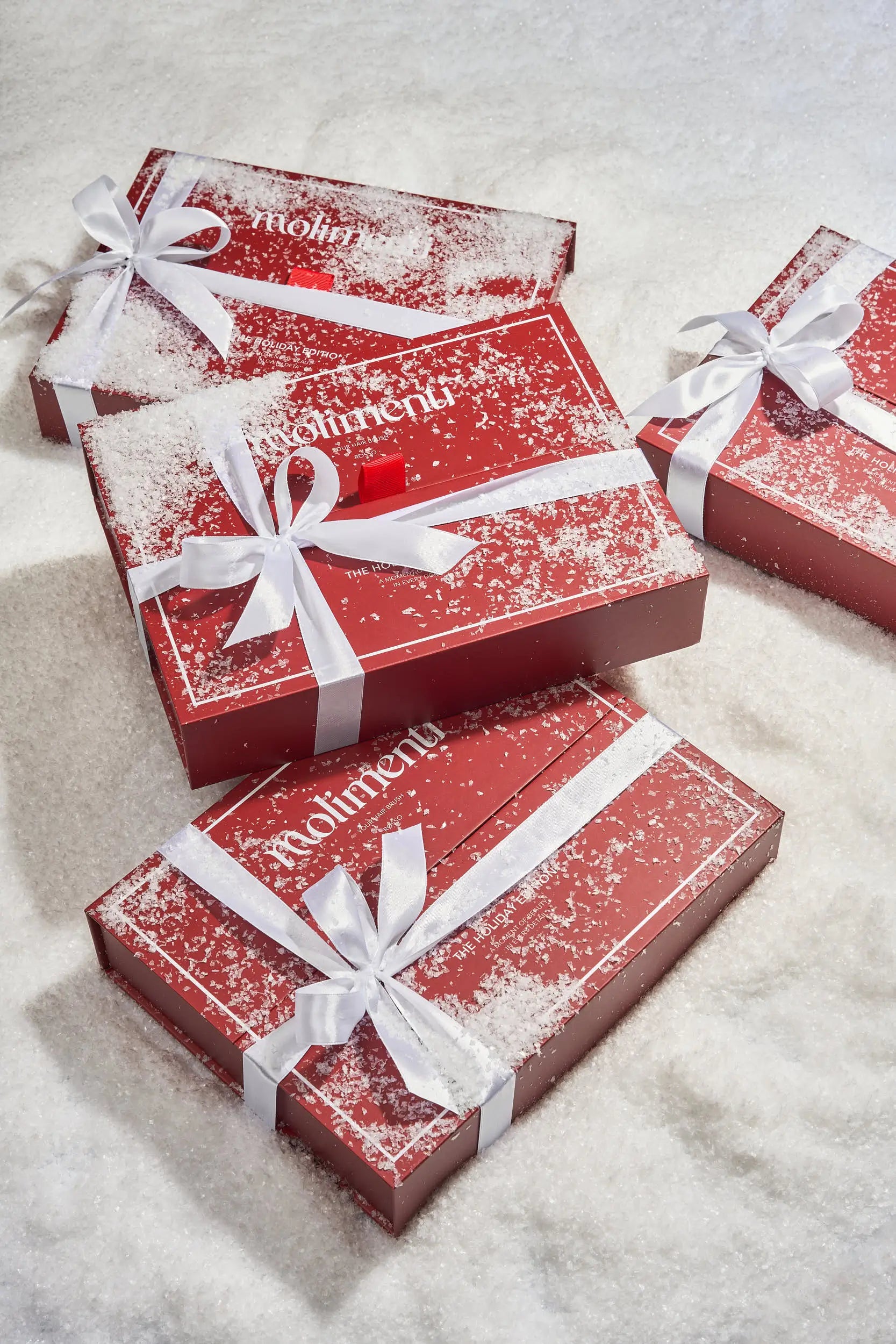 Holiday Collection Rosso – Exklusiv Julbox med Molimenti Hårborstar *begränsat antal!