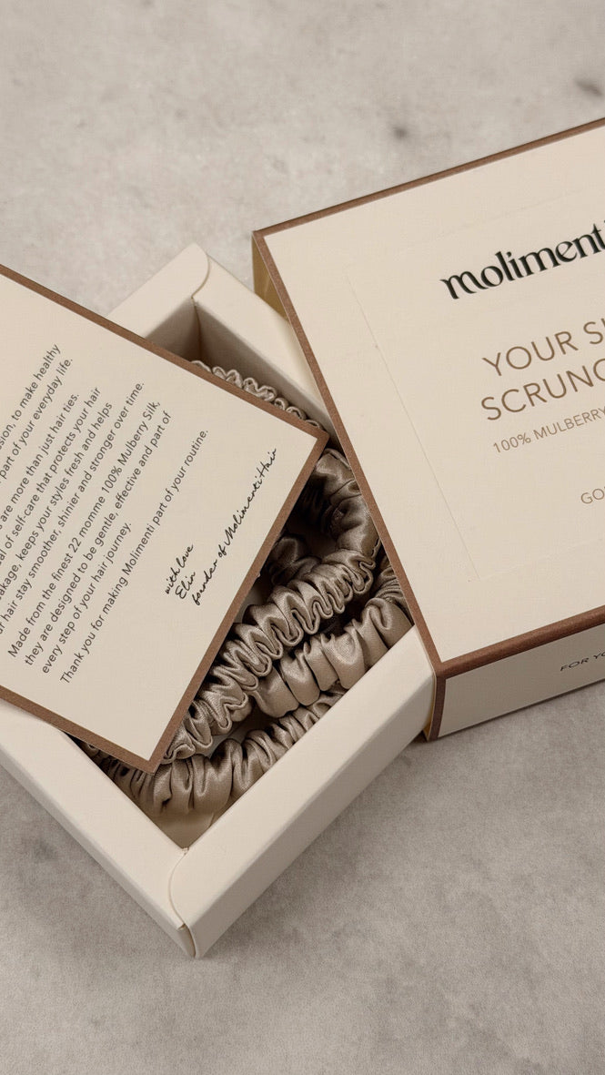Your Silk Scrunchies – Silkes Scrunchies i 100% Mulberry Silk
